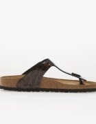 Birkenstock Gizeh LEN Emboss Leather Black