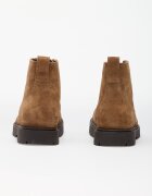 Birkenstock Highwood Lace Mid Suede Leather Dark Tea