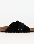 Birkenstock Kyoto Nubuck/Suede Leather Black