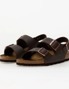 Birkenstock Milano Birko-Flor dark brown