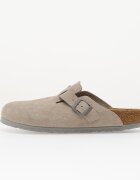 Birkenstock Обувки Boston Soft Footbed Suede Leather Unisex Stone Coin