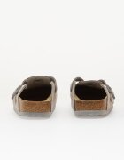 Birkenstock Обувки Boston Soft Footbed Suede Leather Unisex Stone Coin