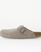 Birkenstock Обувки Boston Soft Footbed Suede Leather Unisex Stone Coin