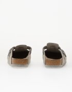 Birkenstock Обувки Boston Soft Footbed Suede Leather Unisex Stone Coin