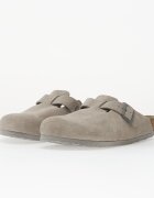 Birkenstock Обувки Boston Soft Footbed Suede Leather Unisex Stone Coin