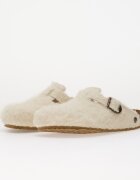 Birkenstock Обувки Boston Wool Moon Buckle TEX Off White