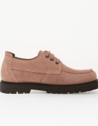 Birkenstock Обувки Highwood Moc Lace Low Suede Leather Pink Clay