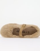 Birkenstock Santa Clarita Shearling Upper Sandcastle