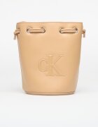 Calvin Klein Чанта Bold Ck Small Bucket Bag Tannin