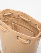 Calvin Klein Чанта Bold Ck Small Bucket Bag Tannin