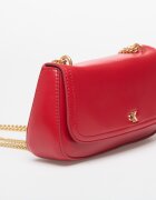 Calvin Klein Чанта Ck Convertible Chain Small Bag Bordeaux Wine