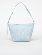 Calvin Klein Чанта Emblem Aop Denim Bucket Blue