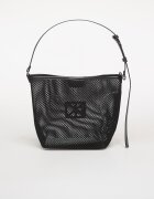 Calvin Klein Чанта Emblem Mesh Bucket Black