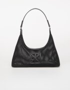 Calvin Klein Чанта Emblem Mesh Shoulder Bag Black