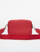 Calvin Klein Чанта Webbing 2X Strap Camera Bag Bordeaux Wine