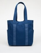 Calvin Klein Чанта Webbing Strap Canvas Blue