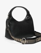 Calvin Klein Чанта Webbing Strap Small Black
