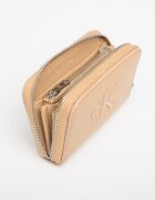 Calvin Klein Портфейл Bold Ck Medium Zip Around Tannin