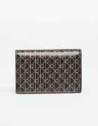 Calvin Klein Портфейл Emblem Aop Accordion Cardcase Black