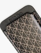 Calvin Klein Портфейл Emblem Aop Key Fob + Cardholder Black