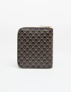 Calvin Klein Портфейл Emblem Aop Square Zip Around Black