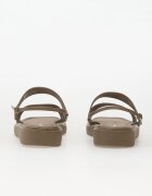 Calvin Klein Sq Molded Sandal Slide Gray