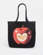 Carhartt WIP Чанта Canvas Graphic Tote Spoiled Print/ Black