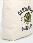 Carhartt WIP Чанта Canvas Graphic Tote Wild Life Print/ Natural