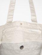 Carhartt WIP Чанта Mercer Tote Bag Mercer Stripe/ Graphite/ Wax
