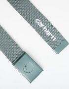 Carhartt WIP Колан C-Logo Belt Tonal Velvet Green/ White