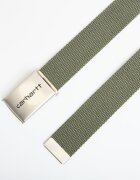 Carhartt WIP Колан Clip Belt Chrome Leaf