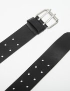 Carhartt WIP Колан Double Script Belt Black/ Silver