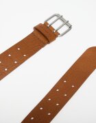 Carhartt WIP Колан Double Script Belt Cognac/ Silver