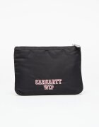 Carhartt WIP Портфейл Alumni Zip Wallet Black/ Scarlet