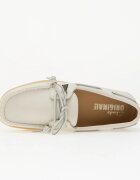 Clarks Originals Godney Boat. White Grain Lea