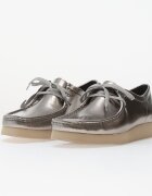 Clarks Originals Обувки Wallabee 2604 Silver Patent