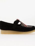 Clarks Originals Обувки Wallabee T Bar Black Tweed Comb