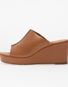 Clarks Sabina Mule Tan Leather