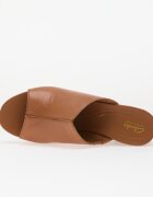 Clarks Sabina Mule Tan Leather