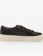 Clarks Сникърси Mayhill Walk Black Leather