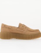 Clarks Сникърси Torhill Boat Beige Suede