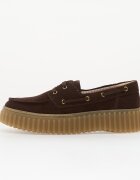Clarks Сникърси Torhill Boat Dark Brown Suede