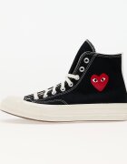 Comme des Garçons PLAY Сникърси Converse x Chuck 70 Hi Black/ Red/ Egret