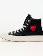 Comme des Garçons PLAY Сникърси Converse x Chuck 70 Hi Black/ Red/ Egret