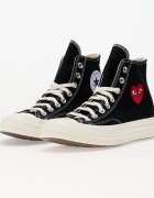 Comme des Garçons PLAY Сникърси Converse x Chuck 70 Hi Black/ Red/ Egret