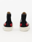 Comme des Garçons PLAY Сникърси Converse x Chuck 70 Hi Multi Heart Black/ Hi Risk Red/ Egret