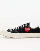 Comme des Garçons PLAY Сникърси Converse x Chuck 70 OX Black/ Egret/ Red