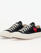 Comme des Garçons PLAY Сникърси Converse x Chuck 70 OX Black/ Egret/ Red