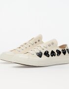 Comme des Garçons PLAY Сникърси Converse x Chuck 70 OX Milk/ Black/ Egret