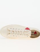 Comme des Garçons PLAY Сникърси Converse x Chuck 70 OX Milk/ Black/ Red